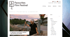 Desktop Screenshot of favouritesfilmfestival.de