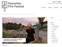 Tablet Screenshot of favouritesfilmfestival.de
